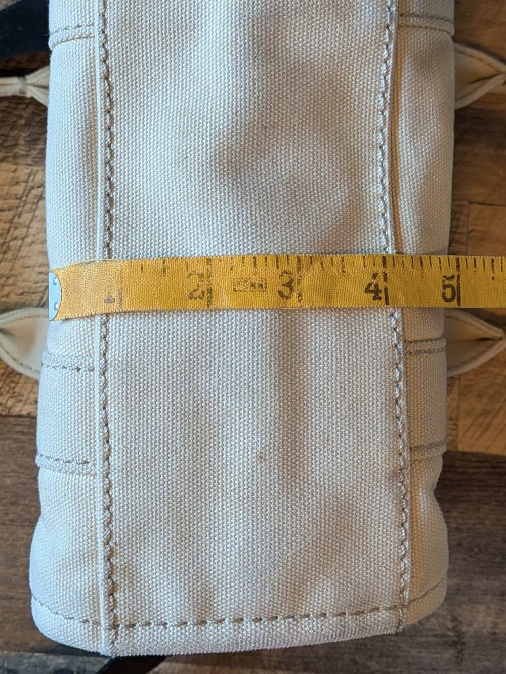Marc Jacobs The Canvas Small Tote Bag Beige Crossbody - Picture 11 of 11